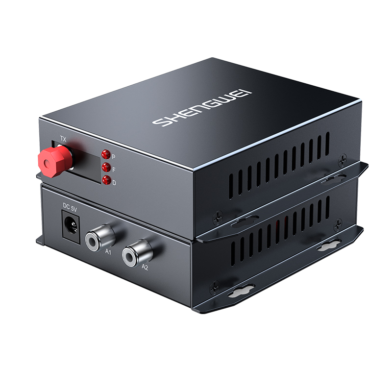 DGDJ02A0 音頻光端機(jī)2路單向 FC接口 廣播工程級光纖收發(fā)器轉(zhuǎn)換器蓮花頭音頻轉(zhuǎn)光纖延長器